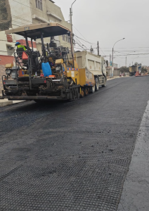 Rehabilitación vial de la avenida Victor Haya. El Callao, Perú, Geomatrix
