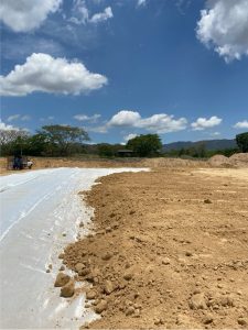 Geosintéticos en PTAR: adecuación de laguna de lodos, Geomatrix
