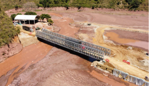Muros en suelo reforzado en zonas con potencial de inundación, Geomatrix