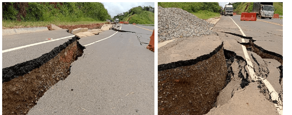 Refuerzo de terraplén con geomallas uniaxiales