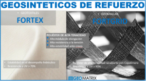 Geotextiles vs geomallas: Muros en suelo reforzado, Geomatrix