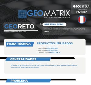 Presentación GeoMatrix proyecto defensa costera Perú abril 2025