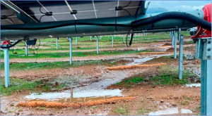 IMPERTEX: solución con geosintético para parques solares, Geomatrix